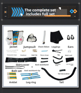 Game Cosplay Series: Arknights 6-Star Healer Cursekeeper Titi Cosplay Sweet Costume full set Shushengcos