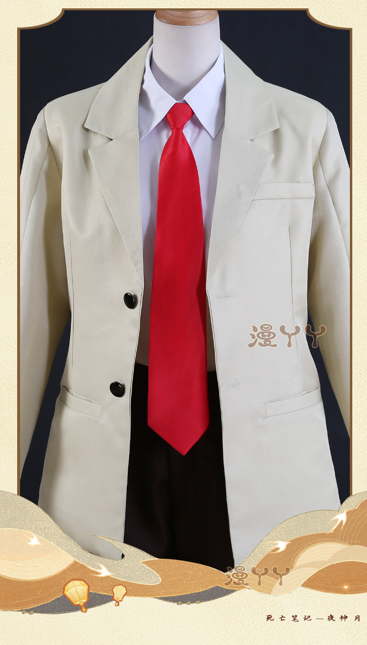 Death Note Yagami Light Costume For Halloween Christmas Festival Party role-playing costumes