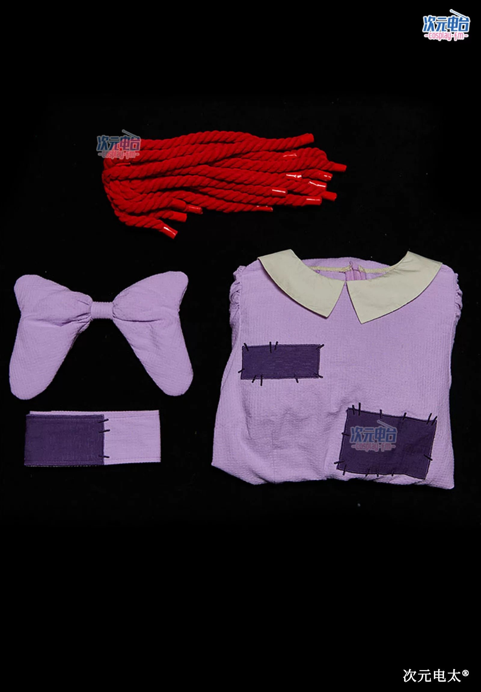 Shusheng-R Anime The Amazing Digital Circus Gangle Patch Dress Cosplay Costume S-XL