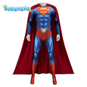 Super Hero Justice League Cosplay Man Costume Superhero Henry Cavill Spandex Disfraces Bodysuits Zentai Outfit Halloween Costume