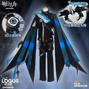Arknights Logos Anniversary Game Suit Gorgeous Uniform Cosplay Costume Halloween Party Role Play Outfit Men