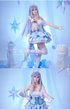 Vladilena·Milize Cosplay Anime 86 -Eightysix- Costume Magical Girl Uniform Dress Halloween Party Role Play Clothing