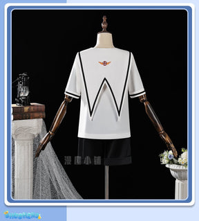 Anime Magic Card Captor Cardcaptor Li Syaoran Cosplay Costume Wig Summer JK School Uniform Shirt Woman Lovely Campus Suit