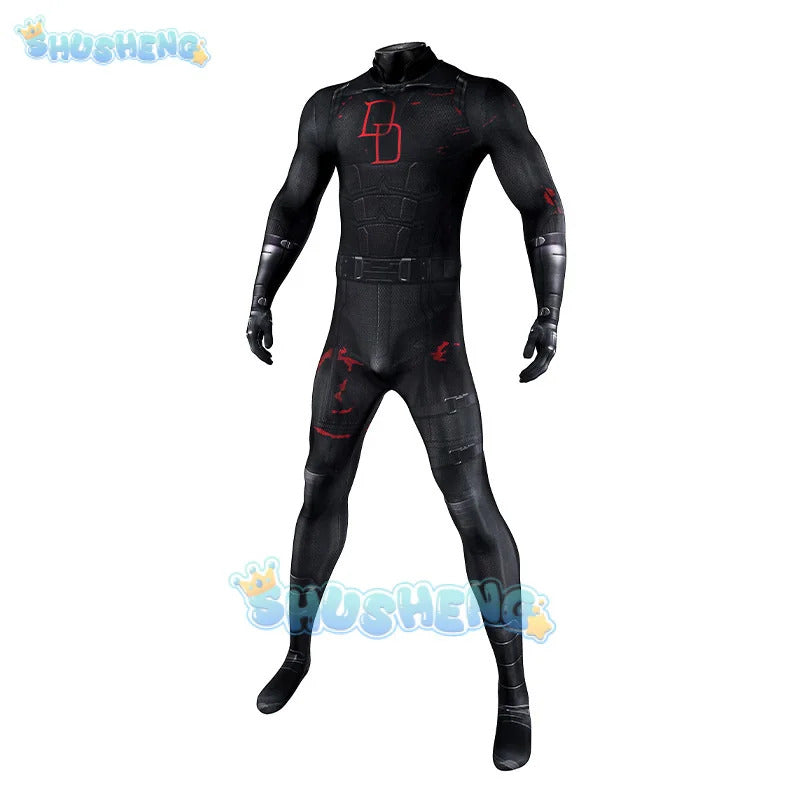 Daredevil: Born Again Season 2 Daredevil Matt Murdock Cosplay Costume Uniform Halloween Carnival Party Christmas Play Role