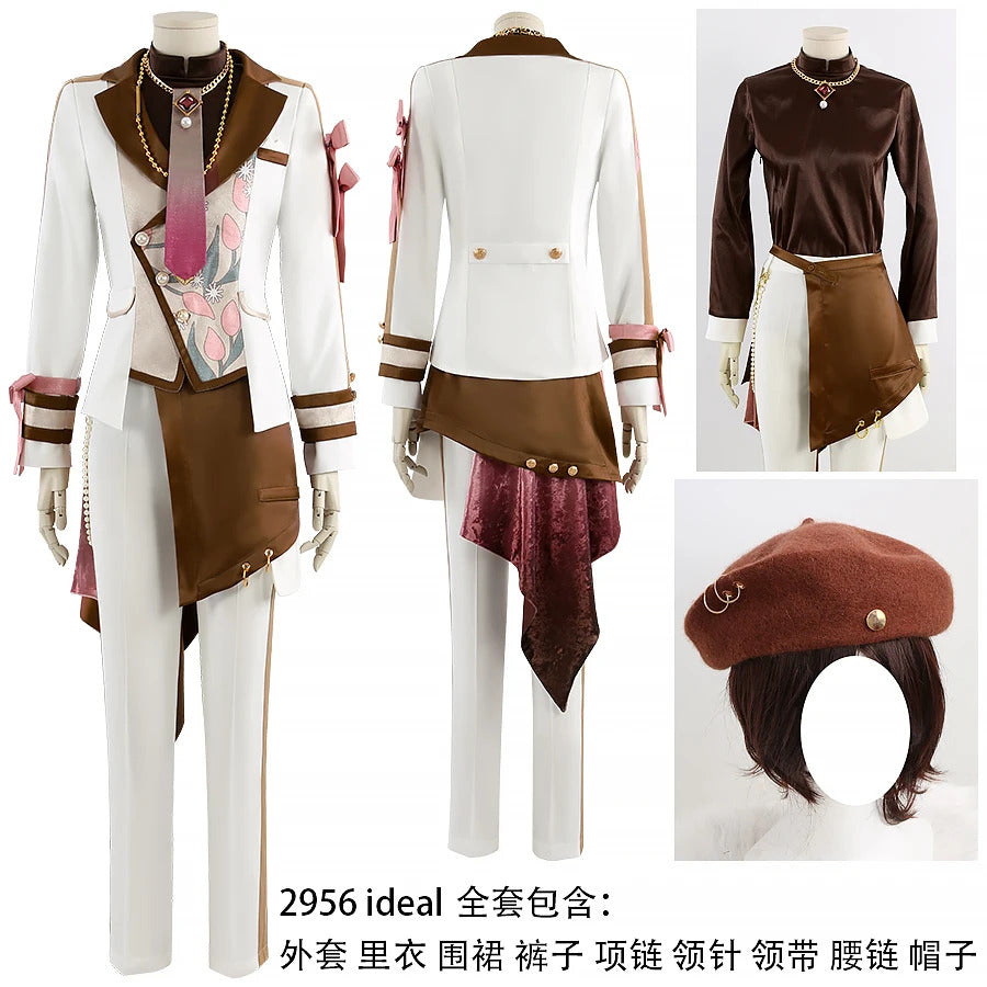 Ensemble Stars Devoted to you Koga Hajime Kazehaya Tatsumi Amagi Hiiro Souma Kanzaki Mikishima Madara Ideal Pure Cosplay Costume