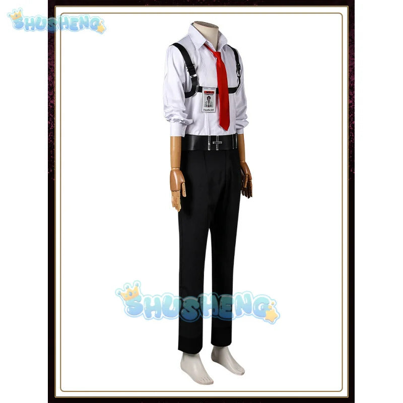 Game Limbus Company REVENGE Cosplay Costume Heathcliff Uniforms Black Outfits Halloween Carnival Party Suit Unisex Anime Cosplay