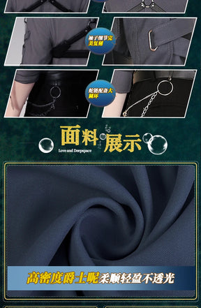 Love and Deepspace Xavier Sylus Rafayel Zayne Cosplay Costume Strict Restrictions Uniform Halloween Party Women Men Shusheng