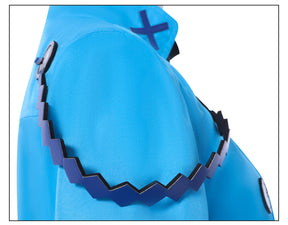 Anime Virgin Punk Cosplay Ubu Kanpi Costume Adult Women Dress Coat Headband Stockings Outfits Halloween Carnival Party Suit