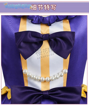 Lovelive Heanna Sumire Liella Nonfiction Cosplay Costume Necklace Accessories Gloves Socks Girl Cute Lolita Halloween Party Set
