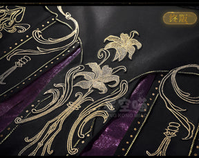 Shusheng-R Love and Deepspace Xavier Cosplay Costume Halloween Men's Fantasy Uniform Coat Props Shoes Accessories Set