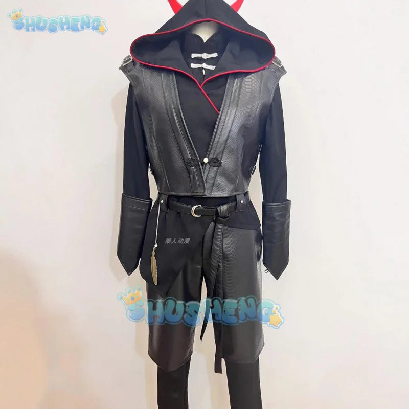 Shusheng Love And Deepspace Sylus Subordinate Xue Ming Xue Ying Cosplay Costume Uniform Halloween Carnival Party for Men