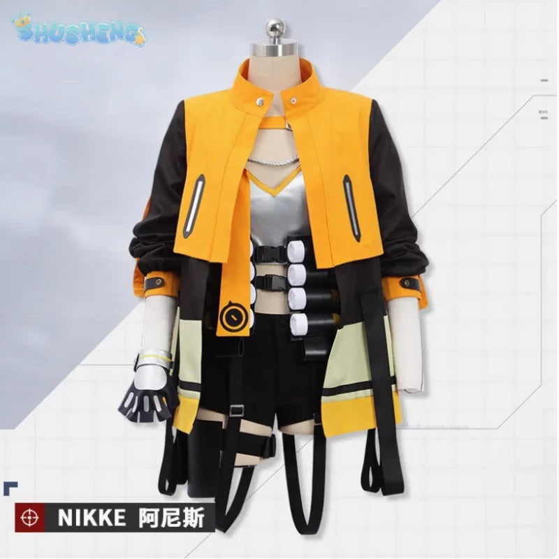 Game NIKKE：The Goddess of Victory Anis Cosplay Costume Coat socks hats props gloves hair accessories women Halloween uniform