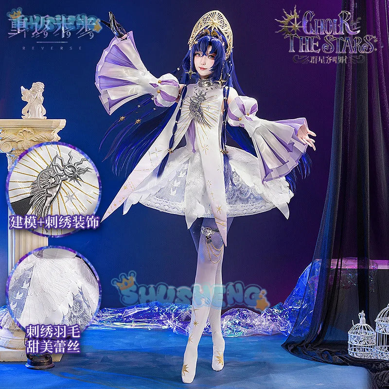 Shusheng Reverse:1999 Voyager  Cosplay Costume Uniform Halloween Carnival Party Christmas Play Role Clothes Clothing