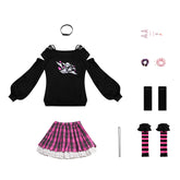Kcagamine Rin Cosplay Costumes Brother Sister Uniform Halloween Party Christmas Gifts Kagamine Rin Len Sets Tops Shorts Wig