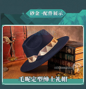Shusheng Honkai: Star Rail Aventurine Game Suit Gorgeous Handsome Uniform Cosplay Costume Halloween Carnival Party Outfit Men