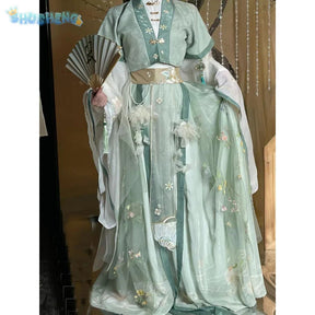 Shusheng-R Shi Qingxuan Heaven Official's Blessing Cosplay Costume Chinese style glamorous Hanfu set Halloween party Woman Man uniform