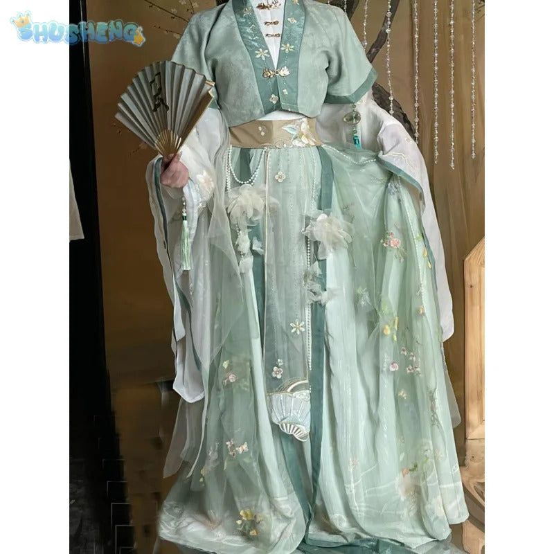 Shusheng-R Shi Qingxuan Heaven Official's Blessing Cosplay Costume Chinese style glamorous Hanfu set Halloween party Woman Man uniform