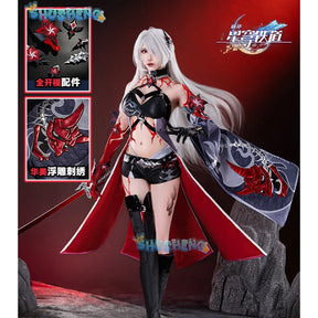 Honkai: Star Rail Acheron Women Cosplay Costume Cos Game Anime Party Uniform Hallowen Play Role Clothes Clothing