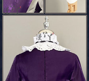 Game Reverse:1999 Tuesday Christine Cosplay Costume St. Pavlov Foundation Deep Purple Maid Dress Woman Sexy Cute Party Suit