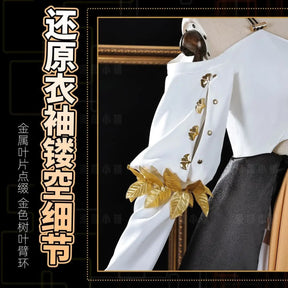 Arknights Walking in the Golden Dream  Muelsyse‌ Cosplay Costume Uniform Halloween Carnival Party Christmas Play Role Clothes