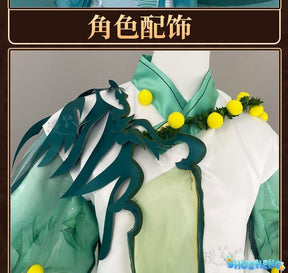 Honor of Kings Role Play Cosplay Costume Set Female Sang Qi Ming Cosplay Outfit Game Anime Halloween Full Set for Women