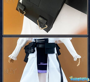 Arknights Priestess Cosplay Costume Game Uniforms Women Halloween Party Girls Clothes Outfit Anime Event Trench Skirt