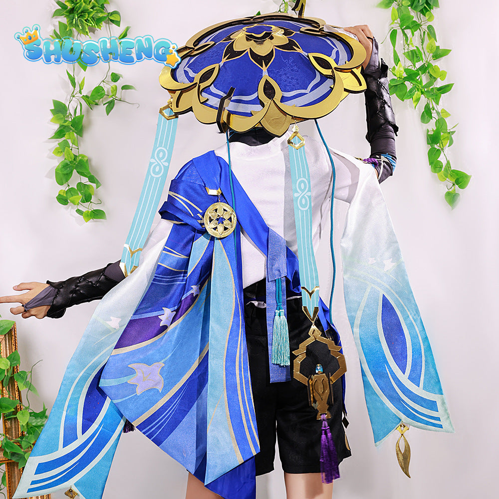 Wanderer Cosplay Costume Full Set with Hats Cosplay Costume Cosplay Kimono Halloween