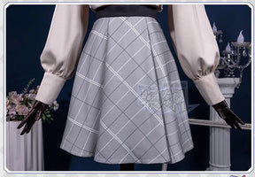Shusheng-R BanG Dream! Ave Mujica Cosplay Sakiko Togawa Oblivionis Costume Shirt, skirt, socks, tie, Halloween party sweet JK uniform set