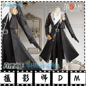 Joseph Desaulniers Cosplay Anime Game Identity V Costume Photographer Uniform Wig Prop Party Role Play Outfit for Men