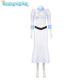 Orihime Inoue Cosplay Suit Inoue Oritime Sexy White T-Shirt Skirt Suit Halloween Carnival Suit XS-XXXL Suit