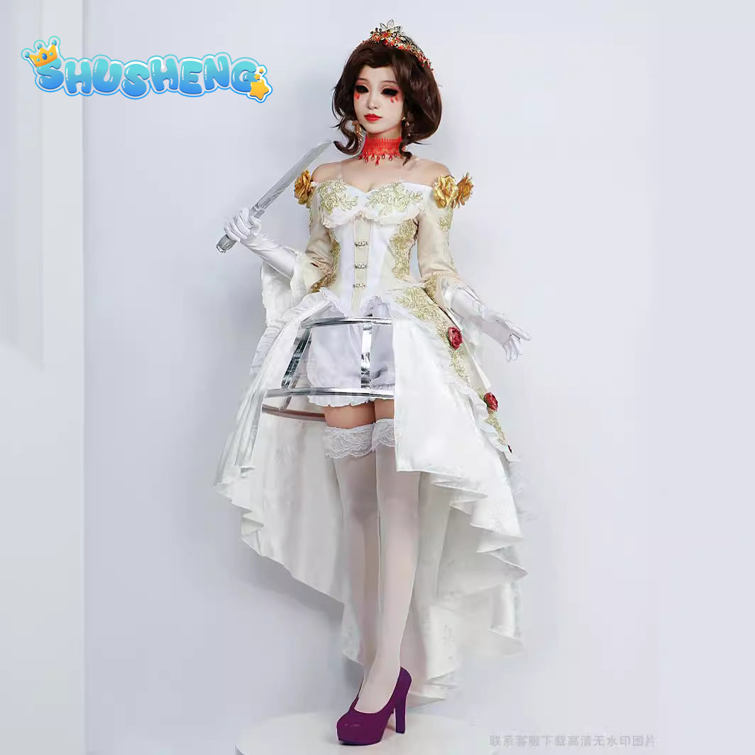 Bloody Queen Mary Game Identity V Bloody Queen Mary Costumes Halloween Party Anime Cosplay Suits