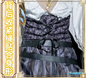 Edgar Valden Cosplay Costumes Identity V Costume Game Painter Golden Ratio Sweet Uniform Halloween Party Role Play Clothing