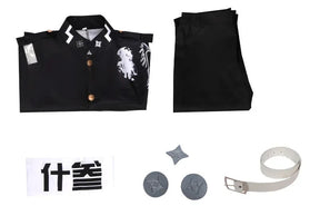 Amemiya Darumi Sizuhara Hiruko Sumino Takumi Omokage Yugamu The Hundred Line -Last Defense Academy cosplay Halloween costume set