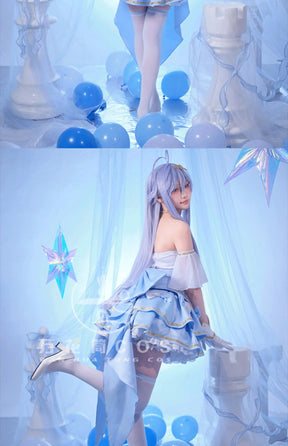 Vladilena·Milize Cosplay Anime 86 -Eightysix- Costume Magical Girl Uniform Dress Halloween Party Role Play Clothing