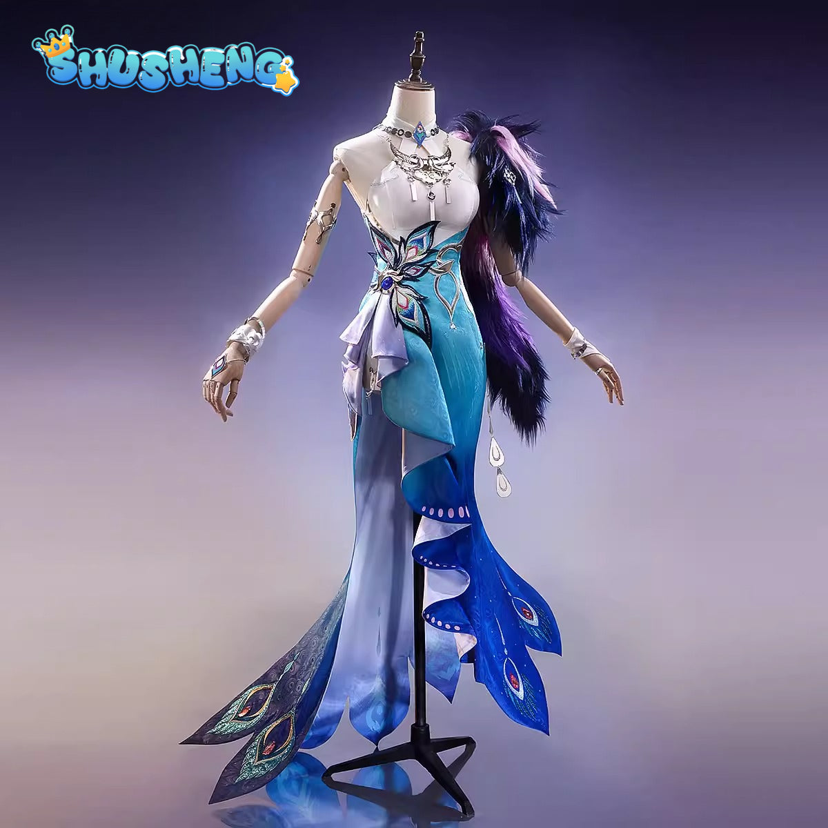 High end version Cosplay Costume Honkai: Star Rail -Yáoguāng (The Seven Arbiter Generals of the Bow) Costume full set Shushengcos Xianzhou Alliance
