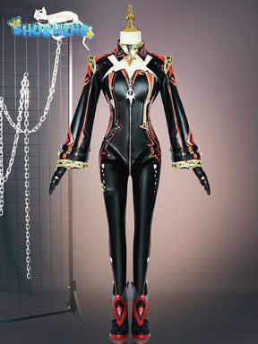 Genshin Impact Mavuika Cosplay Costume Uniform Game Suit Sexy Lovely Halloween Party Role Play Outfit Women