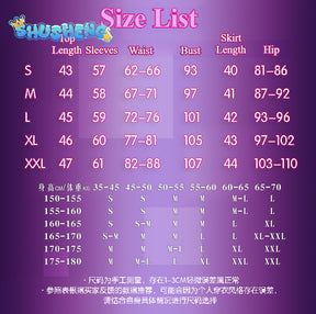MiSide Mita Cosplay Game Anime Women Dress Sets Plus Size Horror Galgame