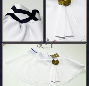Six Cosplay Anime Reverse:1999 Cosplay Costume Prisoner 6 Dress 37 Cosplay DRESSES Cloak Headwear Uniform Set for Woman Man