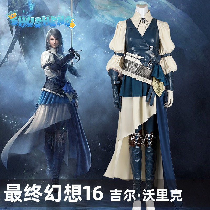 Final Fantasy XVI Jill Warrick Cosplay Costume FF16 Jill Outfit Full Set Women Halloween Carnival Party Clothes Custom Made