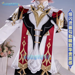 Genshin Impact Dahlia Cosplay Costume New Skins Uniform Hat Festival Halloween Party for Women Men Carnival Outfit