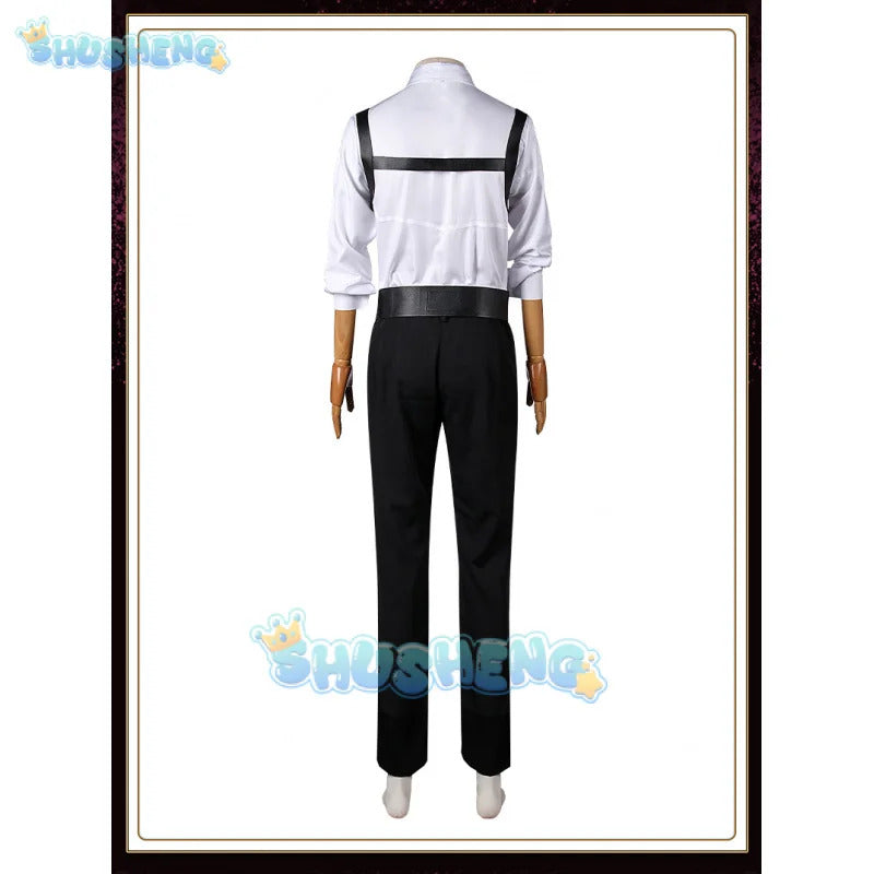 Game Limbus Company REVENGE Cosplay Costume Heathcliff Uniforms Black Outfits Halloween Carnival Party Suit Unisex Anime Cosplay