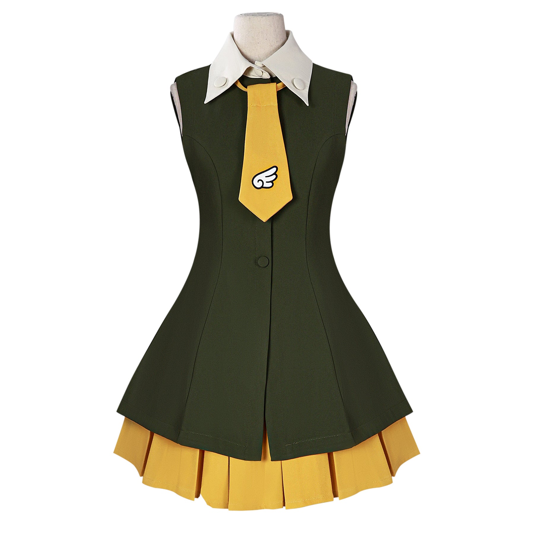 Kinomoto Sakura Cosplay Card Captor Sakura Costume  Anime Travel Uniform Roleplay Halloween Party Carnival Clothing