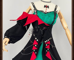Barmaid Demi Bourbon Cosplay Costume Halloween Christmas Role Playing Party Comic con Game Anime Costume