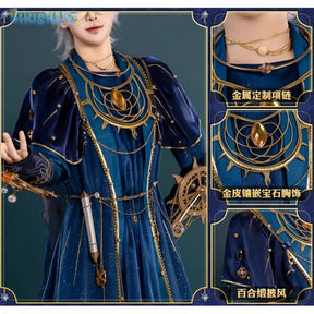 Identity Ⅴ Ada Mesmer Psychologist Emil Patient Cosplay Hengmeng Costume Halloween New Men Women Fashion Prop wig Dress Uniform