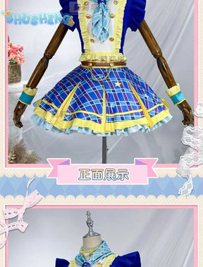 Kiriya Aoi shibuki ran Cosplay Anime Aikatsu！Costume Sweet Cute Lolita Dress  Accessories prop Halloween Party Women's Uniform