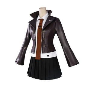 Anime Kyoko Kirigiri Cosplay Costume Dress Set With Gloves Halloween Outfits Daily Wear Uniforms For Women