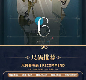 Six Cosplay Anime Reverse:1999 Cosplay Costume Prisoner 6 Dress 37 Cosplay DRESSES Cloak Headwear Uniform Set for Woman Man