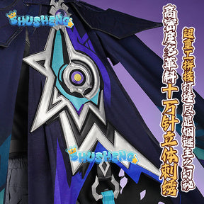 Genshin Impact Ororon Game Suit Cool Handsome Uniform Cosplay Costume Halloween Party Role Play Outfit Men Fashion Uniforms