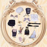 Edgar Valden Cosplay Costumes Identity V Costume Game Painter Golden Ratio Sweet Uniform Halloween Party Role Play Clothing