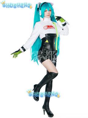 Anime Mikuu 2022 Racing Cosplay Costumes Women Game Hatsune Miku Anime Clothes Cosplay